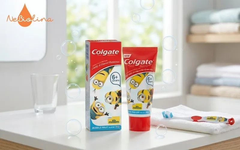 Kem đánh răng Colgate trẻ em (Minions / Barbie)