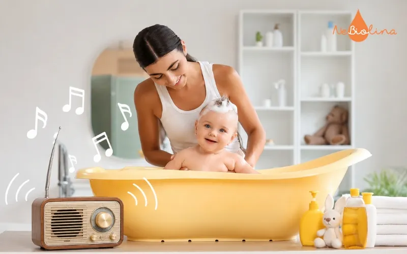 Nhạc không lời tạo không khí thoải mái khi tắm
