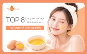 mặt nạ lòng đỏ trứng gà trị nám